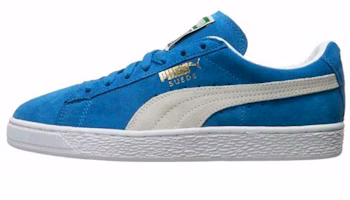 (Women) Puma Suede Classic+ Blue/ 'White' 362213-64 (Women) Puma Suede Classic+ Blue/ 'White' 362213-64