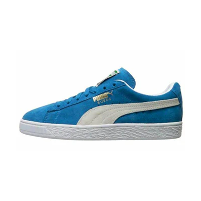 (W) Puma Suede Classic+ Blue/ 'White'