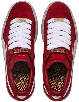 (W) 푸마 스웨이드 클래식 "버건디 B-보이" (Puma Suede Classic "Burgundy B-Boy") 365559-01 Lookbook (W) 푸마 스웨이드 클래식 "버건디 B-보이" (Puma Suede Classic "Burgundy B-Boy") 365559-01