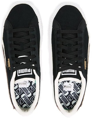 (W) Puma Suede Plat Form Plaid 'Hitam' 395228-01 Purchase (W) Puma Suede Plat Form Plaid 'Hitam' 395228-01