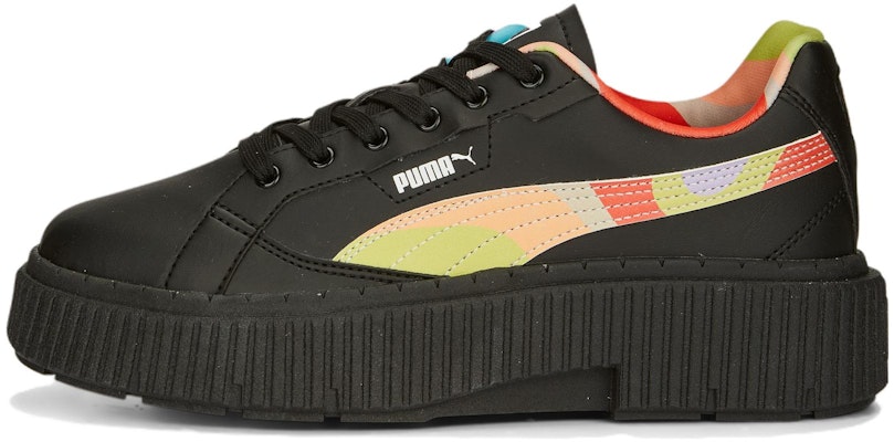 PUMA DINARA Btw 防滑耐磨 低筒 板鞋 女款 黑橙綠 Buy PUMA DINARA Btw 防滑耐磨 低筒 板鞋 女款 黑橙綠