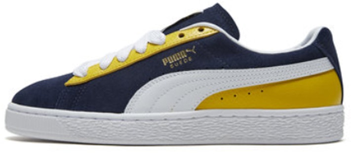 Puma suede blue best sale yellow