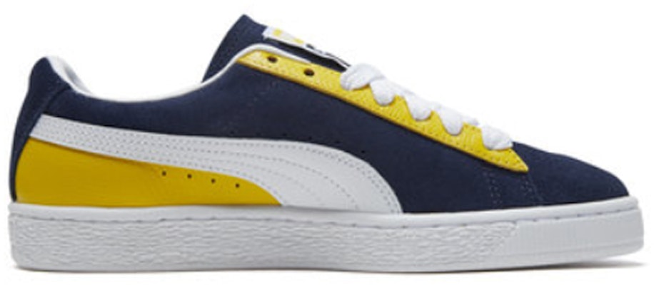 Puma SUEDE Classic Block 'Blue Yellow' 369873-02 Order Puma SUEDE Classic Block 'Blue Yellow' 369873-02