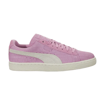 (W) Puma Suede Classic 'Crocodile Embossed - Prism Pink'