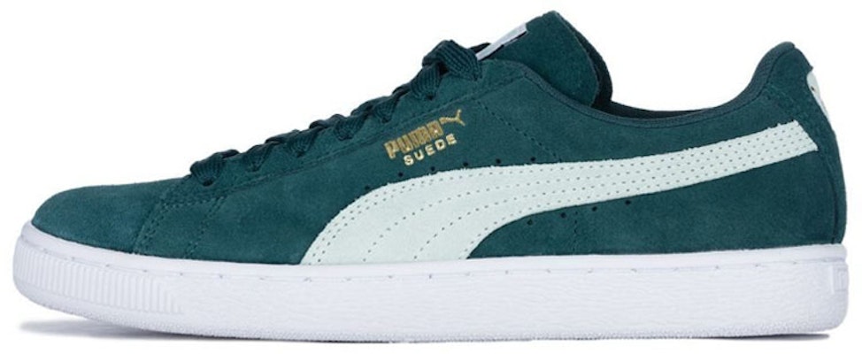 (Women) Puma Suede Classic 'Green White' 355462-85 Buy (Women) Puma Suede Classic 'Green White' 355462-85