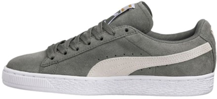 (Women) Puma Suede Classic 'Grey Aqua Colorblock' 355462-48 (Women) Puma Suede Classic 'Grey Aqua Colorblock' 355462-48