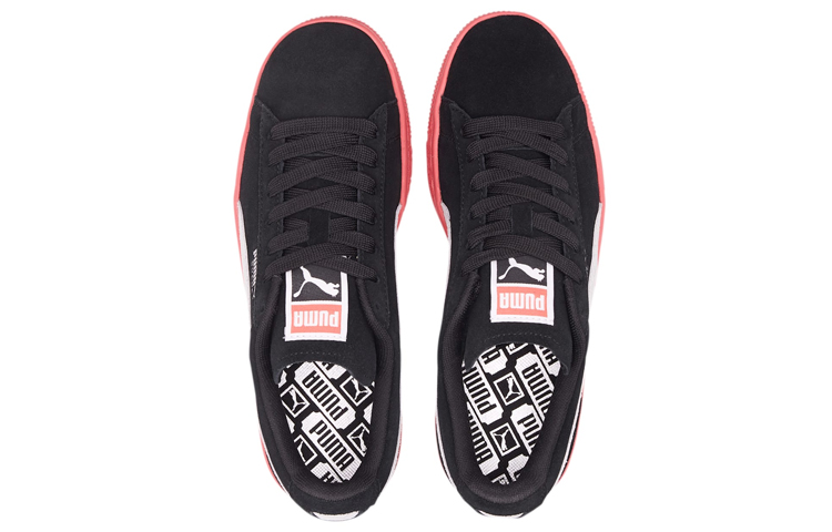 Lookbook (W) 푸마 스웨이드 클래식 '이그나이트 핑크 블랙' 372093-04