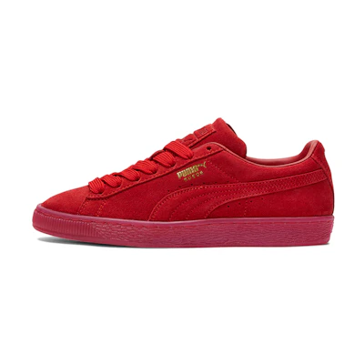 (W) Puma Suede Classic 'Mono Gold - Red'