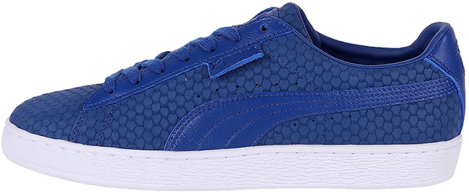 彪马经典麂皮休闲鞋 原始装甲 蓝/白配色 366983-03 Buy 彪马经典麂皮休闲鞋 原始装甲 蓝/白配色 366983-03