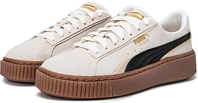 (W) Kasut Puma Platform Skate 'Krim Hitam Coklat' 395225-03 Lookbook (W) Kasut Puma Platform Skate 'Krim Hitam Coklat' 395225-03