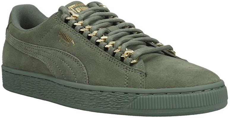 (Women) Puma Suede Classic Chain 'Dark Green' 368134-01 Lookbook (Women) Puma Suede Classic Chain 'Dark Green' 368134-01