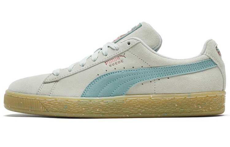 (Women) Puma Suede Classic Grey/Blue 367048-01