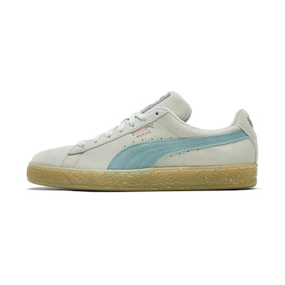 (W) Puma Suede Classic Grey/Blue
