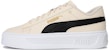 (W) Puma Platform Sneakers 'Beige Black' Beige Hitam 390758-08
