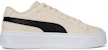 (W) Puma Platform Sneakers 'Beige Black' Beige Hitam 390758-08