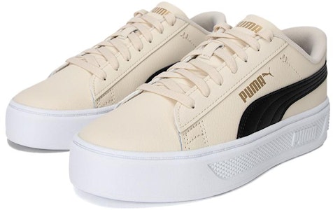 (W) 彪马厚底板鞋‘米黑配色’ 390758-08 Lookbook (W) 彪马厚底板鞋‘米黑配色’ 390758-08