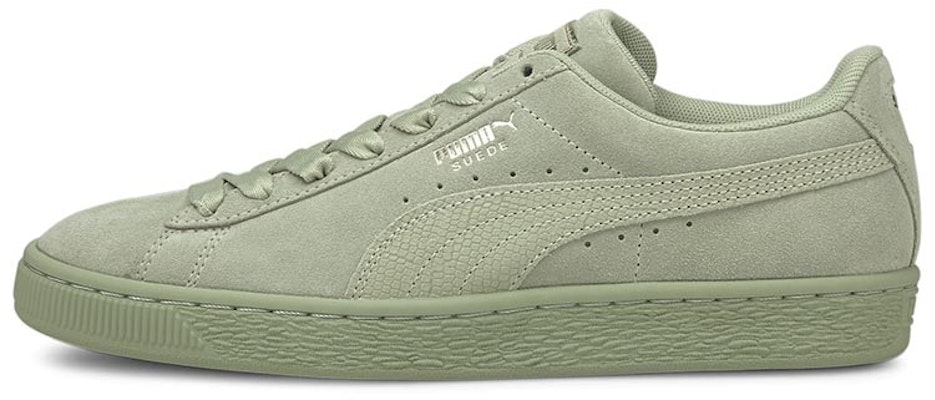 (Women) Puma Suede Classic Leisure Board Shoes Green 375128-02 Buy (Women) Puma Suede Classic Leisure Board Shoes Green 375128-02