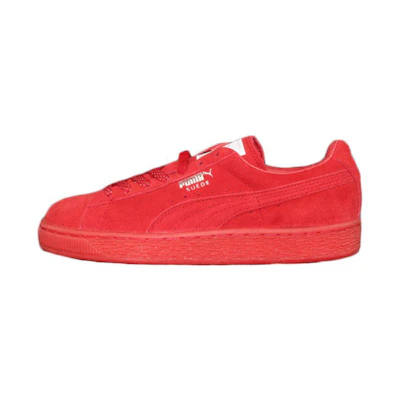 (W) Puma Suede Classic Mono Iced 'High Risk Red'