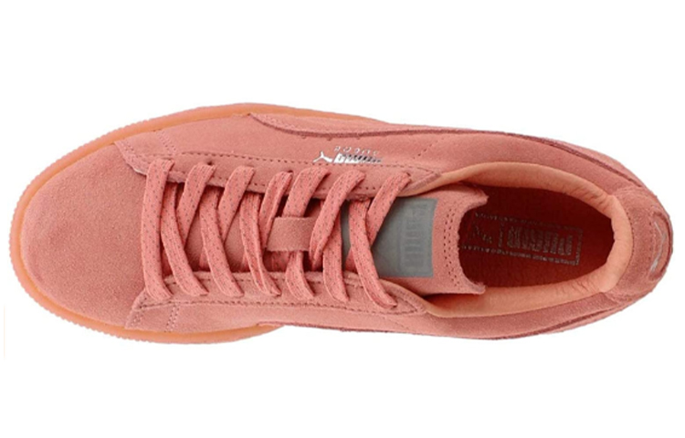 Lookbook Puma 麂皮經典單色反光冰點 女款 桃粉