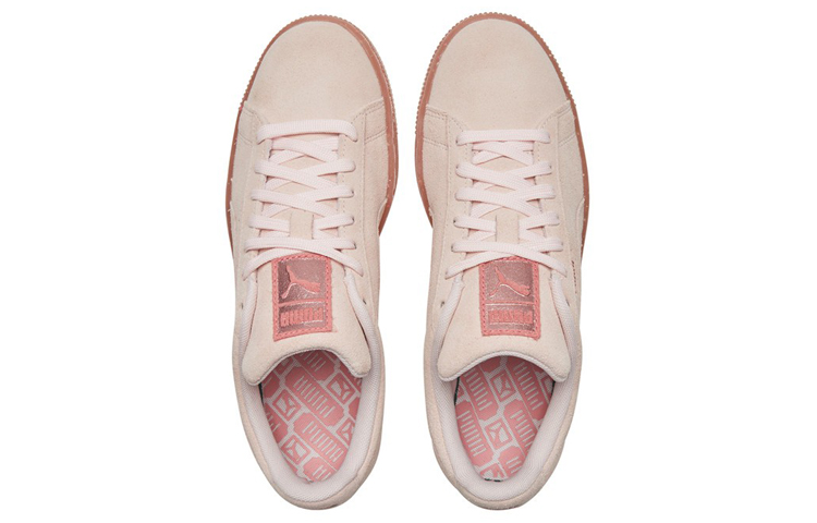 Lookbook PUMA 麂皮經典低筒板鞋 女款 粉