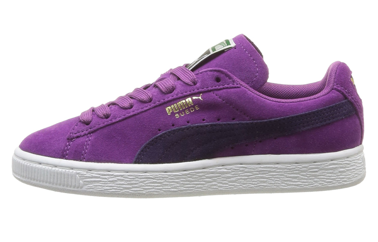 Buy (W) プーマ スウェード クラシック 紫/黒 355462-03