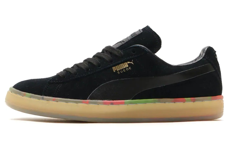 Buy 彪马经典麂皮V2 果冻底 低帮休閒板鞋 女款 黑