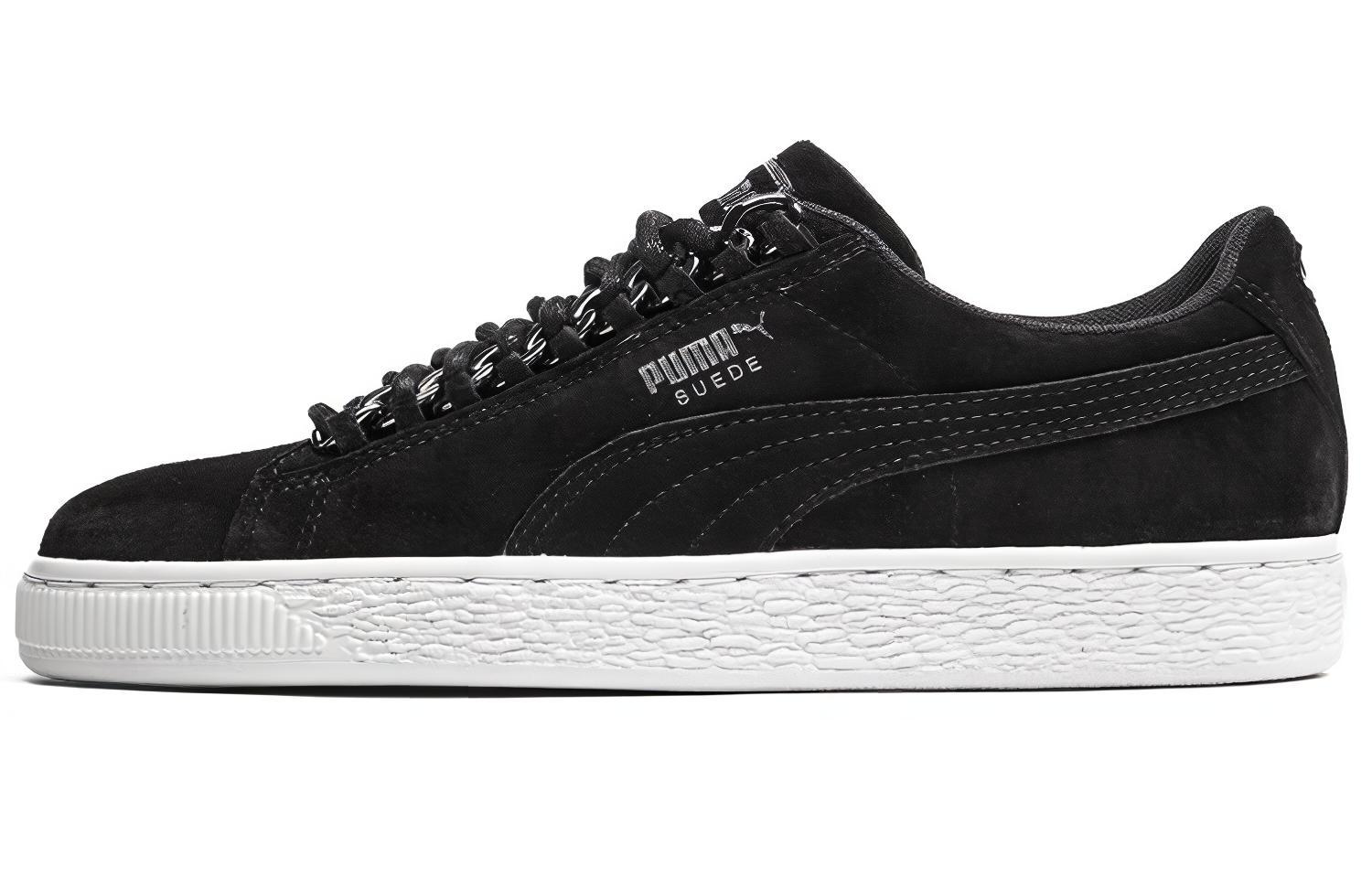 Buy (W) Puma Suede Classic X Chain Zapatillas Casual Negras. 367352-02