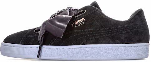 (Women) Puma Suede Heart Vr Black/White 365111-02 (Women) Puma Suede Heart Vr Black/White 365111-02