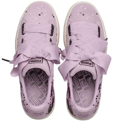 (W) 푸마 스웨이드 하트 자수 퍼플 (Puma Suede Heart Embroidery Purple) 367027-02 Lookbook (W) 푸마 스웨이드 하트 자수 퍼플 (Puma Suede Heart Embroidery Purple) 367027-02