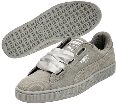 (Women) Puma Suede Heart Pebble Grey 365210-02 Lookbook (Women) Puma Suede Heart Pebble Grey 365210-02