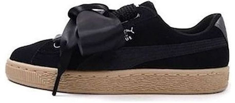 (Women) Puma Suede Heart 'Safari - Black' 364083-03 Buy (Women) Puma Suede Heart 'Safari - Black' 364083-03
