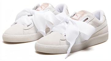 (W) 푸마 스웨이드 하트 아티카 '화이트' ️ 367029-01 Lookbook (W) 푸마 스웨이드 하트 아티카 '화이트' ️ 367029-01