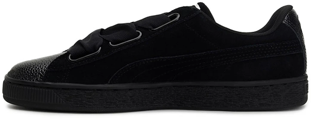 (W) Puma Suede Heart Bubble ''Nero Bianco'' 366441-01 Buy (W) Puma Suede Heart Bubble ''Nero Bianco'' 366441-01