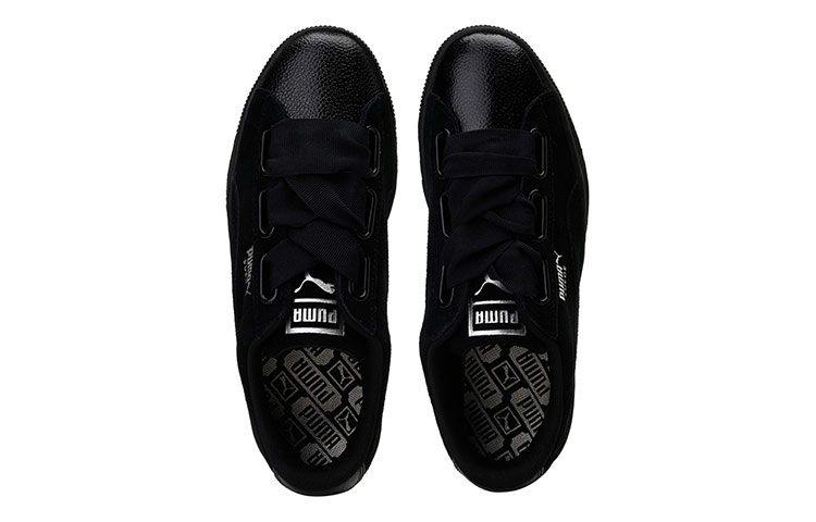 Order (W) Puma Suede Heart Bubble 'Hitam Putih' 366441-01