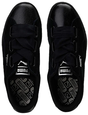 (W) Puma Suede Heart Bubble ''Nero Bianco'' 366441-01 Order (W) Puma Suede Heart Bubble ''Nero Bianco'' 366441-01