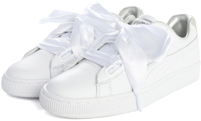 (Women) Puma Suede Heart Crush White 365066-01 Lookbook (Women) Puma Suede Heart Crush White 365066-01