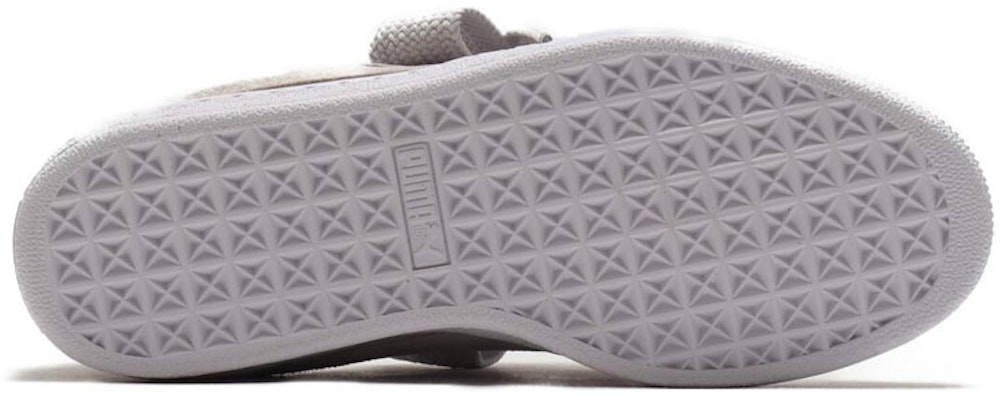 (Women) Puma Suede Heart Emboss 'Grey White' 369648-02 Purchase (Women) Puma Suede Heart Emboss 'Grey White' 369648-02