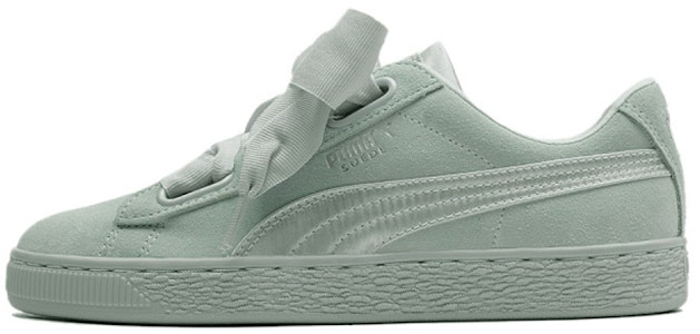 (W) Puma Suede Heart Ep Azul Flores Zapatillas Verdes 366922-03 Buy (W) Puma Suede Heart Ep Azul Flores Zapatillas Verdes 366922-03