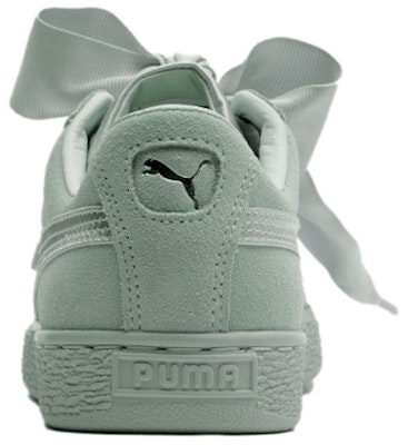 (Women) Puma Suede Heart Ep Blue Flo Sneakers Green 366922-03 Shop (Women) Puma Suede Heart Ep Blue Flo Sneakers Green 366922-03