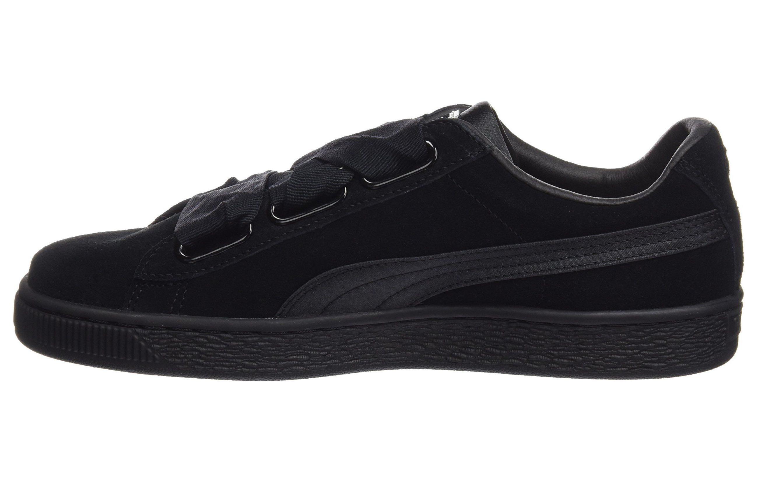 (Women) Puma Suede Heart Ep PUMA 'Black/Metallic Beige' 366922-01