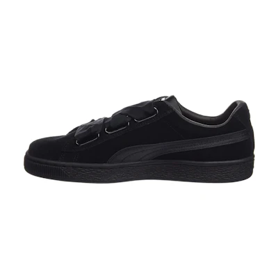 (W) Puma Suede Heart Ep PUMA 'Black/Metallic Beige'