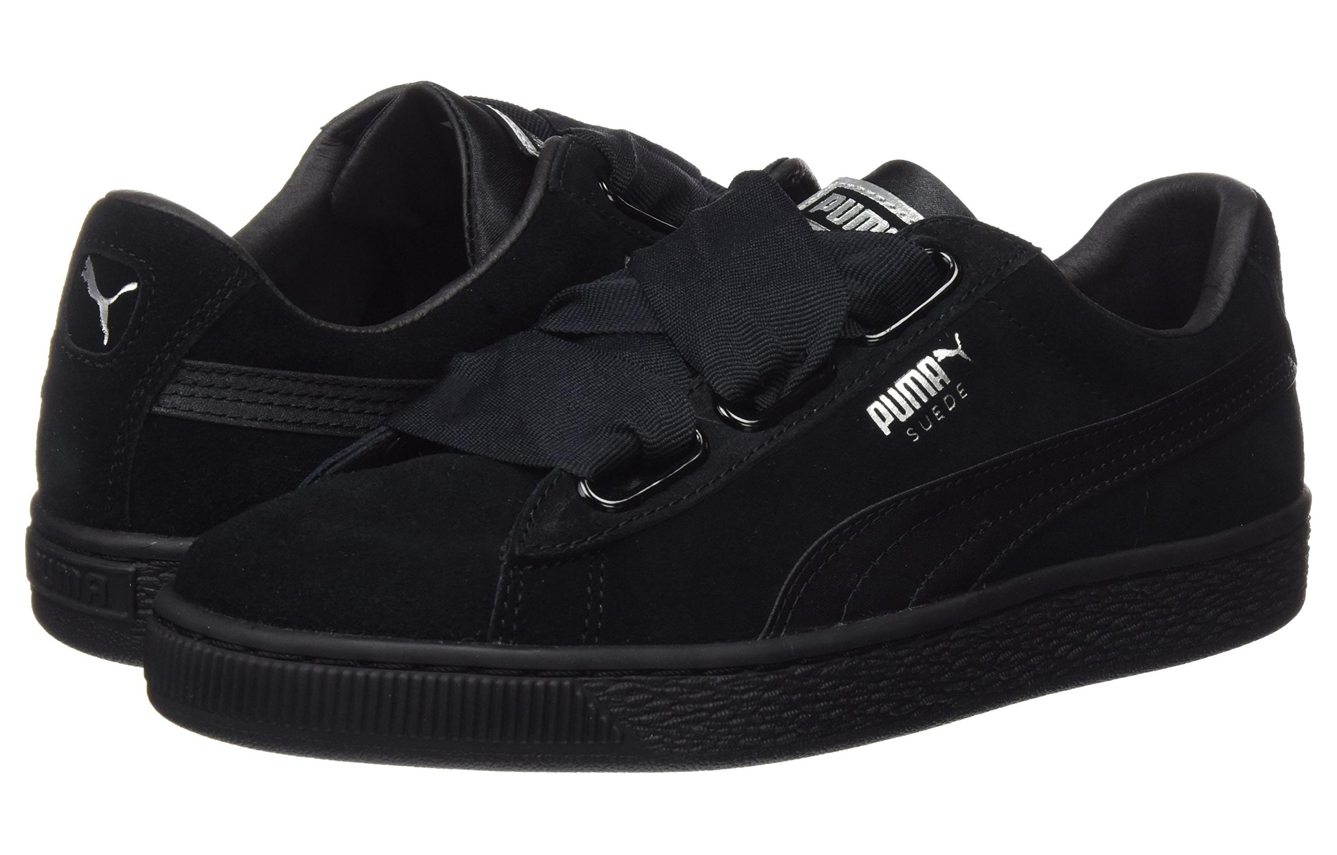 Lookbook (W) Puma Suede Heart Ep PUMA 'Hitam/Beige Metalik' 366922-01