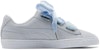 (W) Puma Suede Heart Floral Kelabu/Biru 370807-02