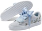 Lookbook (W) Puma Suede Heart Floral Kelabu/Biru 370807-02