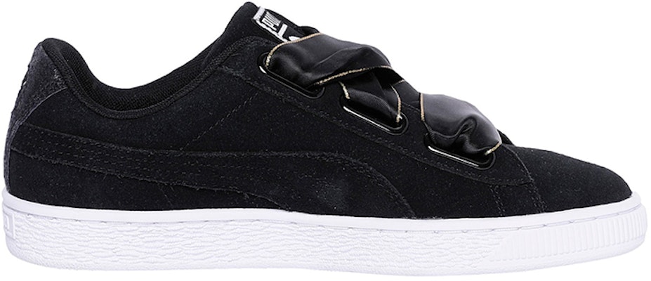 (Women) Puma Suede Heart Galaxy 'Black' 369232-03 Order (Women) Puma Suede Heart Galaxy 'Black' 369232-03