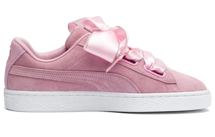 Order (W) Puma Suede Heart Galaxy 'Pale Pink' Wanita Merah Jambu Pucat 369232-01