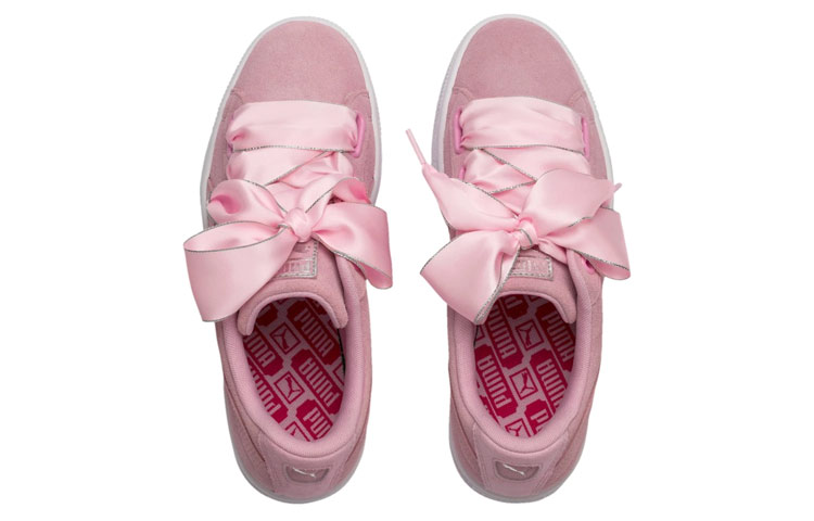 Lookbook (W) Puma Suede Heart Galaxy 'Pale Pink' Wanita Merah Jambu Pucat 369232-01
