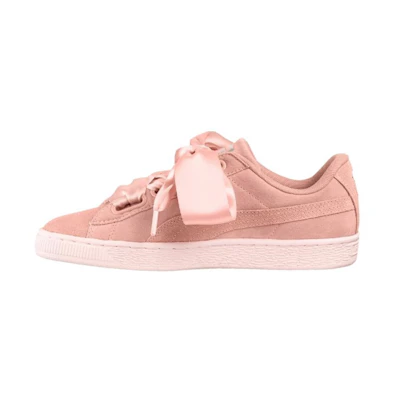 (W) Puma Suede Heart Pebble Casual Shoes Pink