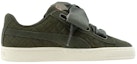 Order (W) Puma Suede Heart Quilt 'Olive Night' Wanita Hijau Zaitun 365462-03