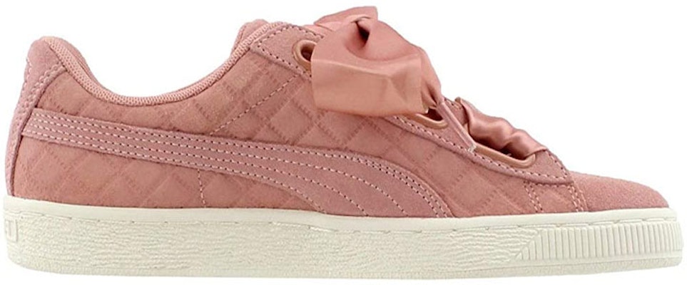 PUMA 絨面心形縫紋 休閒 輕便防滑減震 低筒 板鞋 女款 粉色 Order PUMA 絨面心形縫紋 休閒 輕便防滑減震 低筒 板鞋 女款 粉色